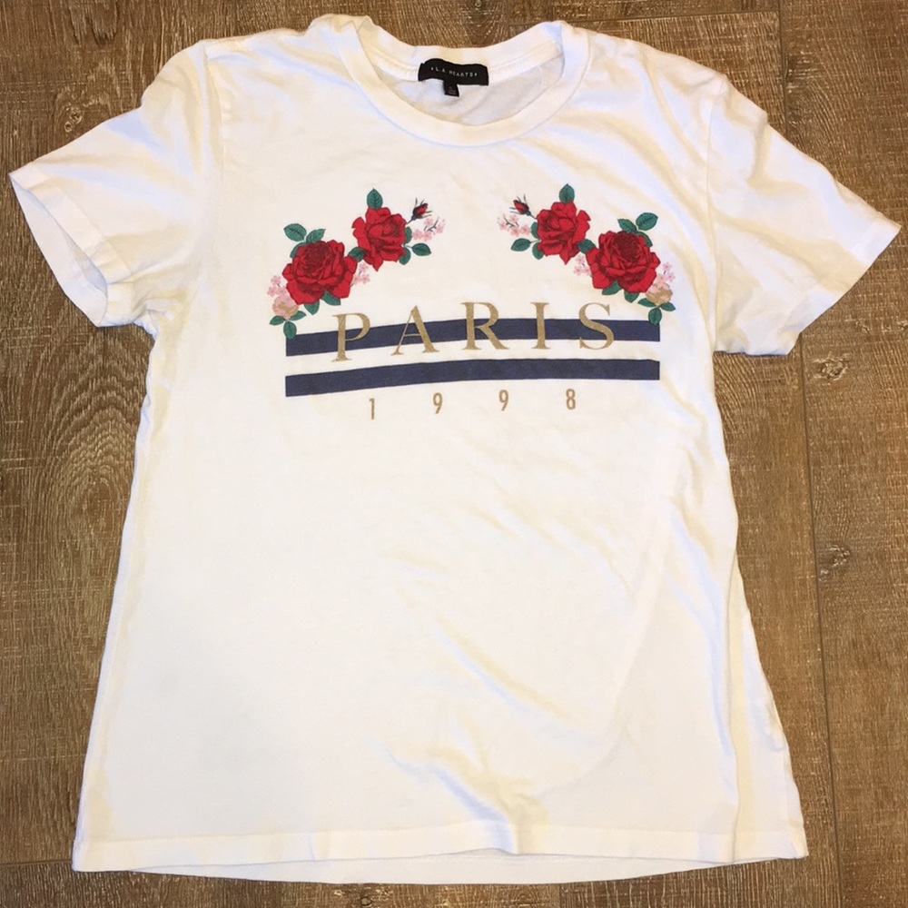 Paris 1998 L.A. Hearts t-shirt